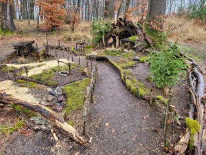 Die Krippe im Wald wurde auch gefunden!