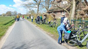 Erste Getränkepause